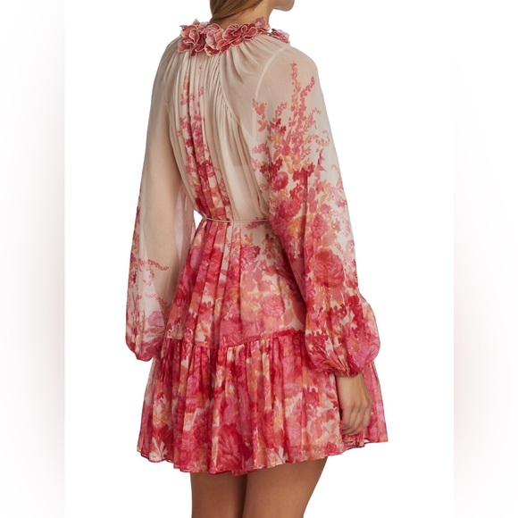 ❌❌ ZIMMERMANN HIGH TIDE LANTERN MINI DRESS - Picture 9 of 11